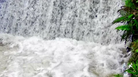 Waterfall of river Stock Footage 167800312
