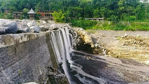 Waterfall river Stock Footage 262332084