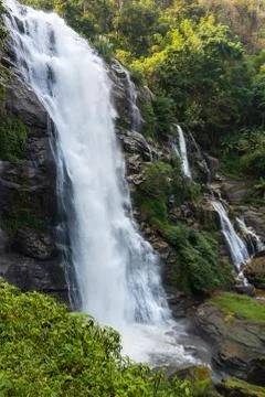 Waterfall river landscape Stock Photos