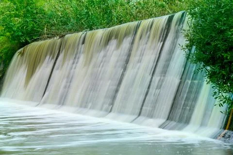 Waterfall on river Stock-Fotos