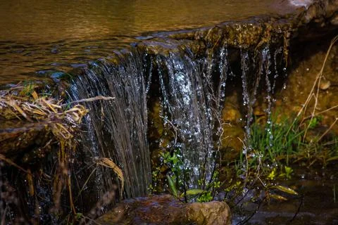 Waterfall river Foto stock