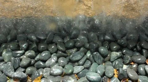 Waterfall on Rocks Stock-Footage 1085170