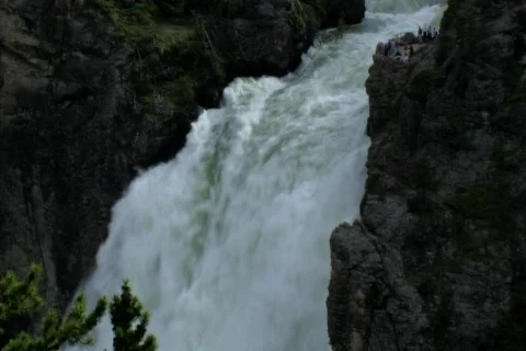 Waterfall rushing Stock Footage 269111