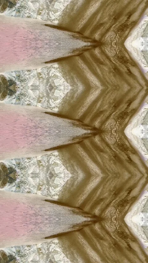 Waterfall sand art (VJ loop) Stock Footage 319923900