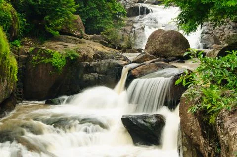 Waterfall at sarika Stock Photos
