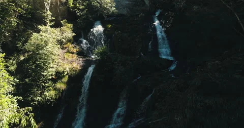Waterfall in Serras Gerais Stock Footage 162521965