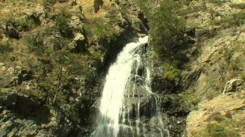 Waterfall shots  Stockbeeldmateriaal 90845