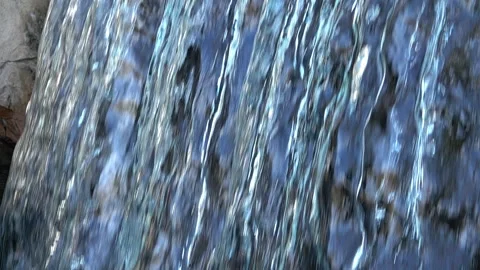 Waterfall Side View 240fps Super Slow Motion x8 Loop Видео 334646604