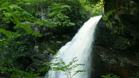 Waterfall Slow Motion 12 Stock Footage 38598411