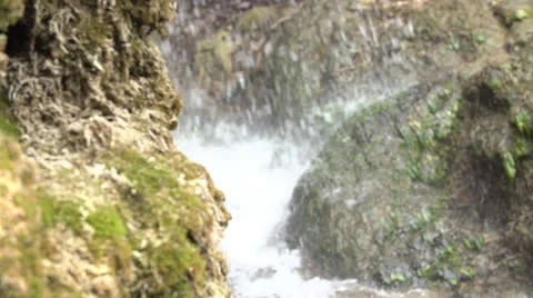 Waterfall in slow motion (200fps) Stock-Footage 23484429