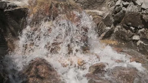 Waterfall slow motion-3 Stock Footage 132013537