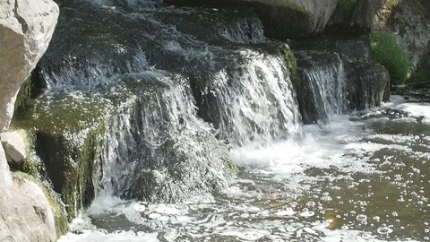 Waterfall Slow Motion 7 Stock Footage 126243857
