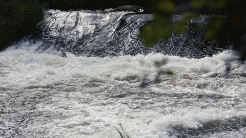 Waterfall in slow motion - bahia Stock Footage 128032156