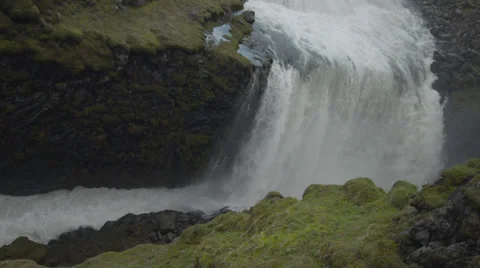 Waterfall in slow motion Stock Footage 39569023