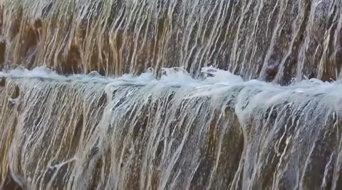 Waterfall slow motion Video stock 44184252