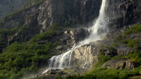 Waterfall Slow Motion 스톡 동영상 55901432
