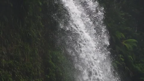 Waterfall - slow motion Stock Footage 145200077