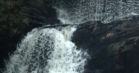 Waterfall in slow motion 動画素材 247142526