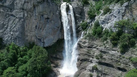 Waterfall in slowmo Stock Footage