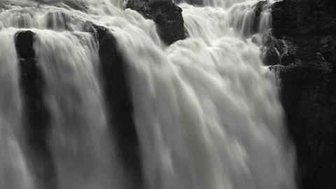 Waterfall, Snoqualmie Falls, Twin Peaks Stock Footage 154873553
