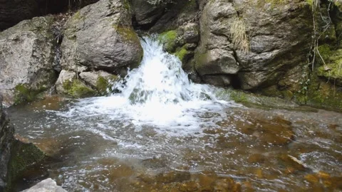 Waterfall in spain Stock-Footage 96292795