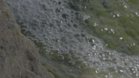 Waterfall, Spring, Underwater Camera, And Forest Landscape, Spain Stock Footage 233340685