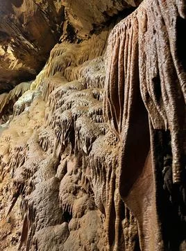 A Waterfall Stalactite formation 写真素材