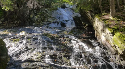 Waterfall - straight from camera - 1080 60p - P1050136 Stock Footage 32015081