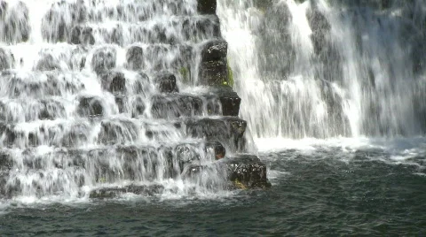 Waterfall Stream  Stock Footage 286830