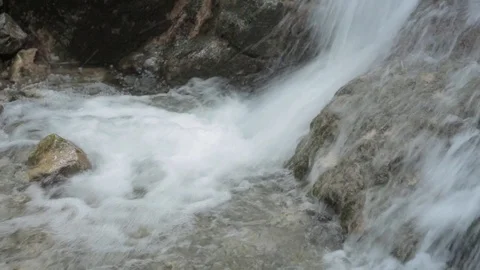 Waterfall on a stream Stock Footage 101446688