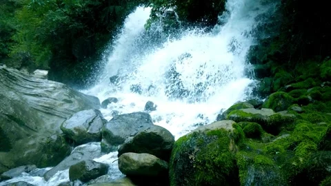 Waterfall, Stream, water fall Stockbeeldmateriaal 314732671