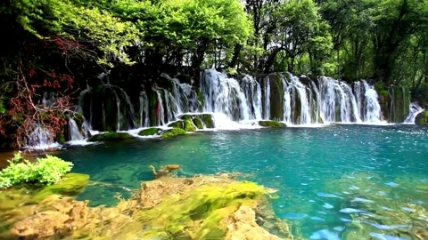 Waterfall, Stream, water fall Stock-Footage 314733027