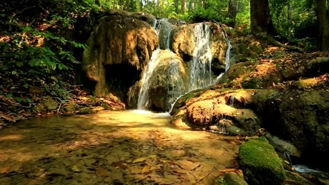 Waterfall, Stream, water fall Video stock 314733396