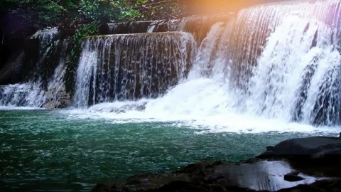 Waterfall, Stream, water fall Stock Footage 314733456