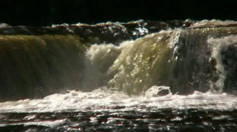 Waterfall in Summer Stock Footage 21302598