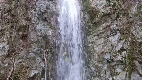 Waterfall on Summit main Stock Footage 172564969