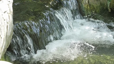 Waterfall Super Slow Motion 2 Video stock 126226425