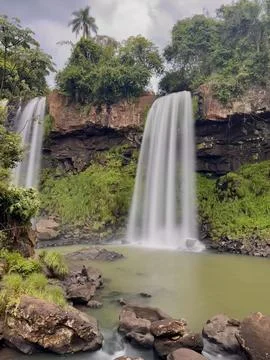 Waterfall in Tamandar Stock Photos