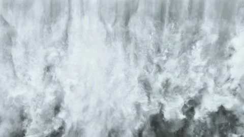 Waterfall texture loop 4K with, isolated on background Video stock 236079273