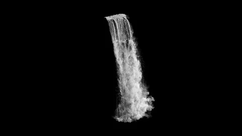 Waterfall texture seamless loop 4k Stock Footage 104284702