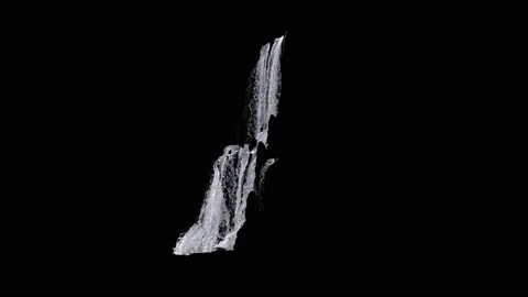 waterfall texture seamless loop, 4k, iso... | Stock Video | Pond5