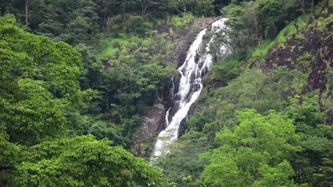Waterfall in Thailand Video stock 141062378