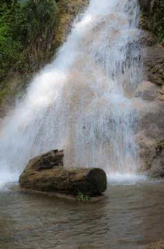 Waterfall in thailand Stock Photos