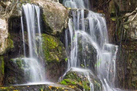 Waterfall in thailand Stock Photos