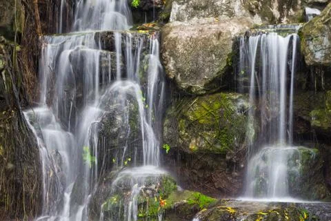 Waterfall in thailand Stock Photos
