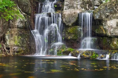 Waterfall in thailand Stock Photos