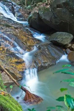 Waterfall in thailand Stock Photos