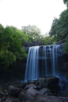 Waterfall in Thailand Stock Photos