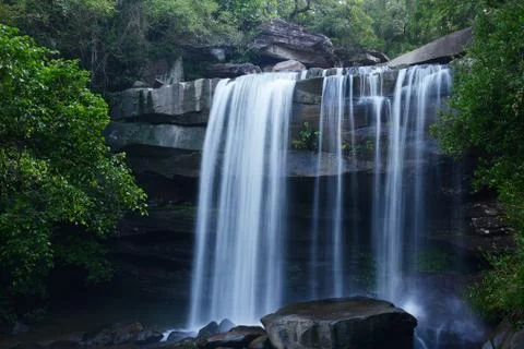 Waterfall in Thailand Stock Photos
