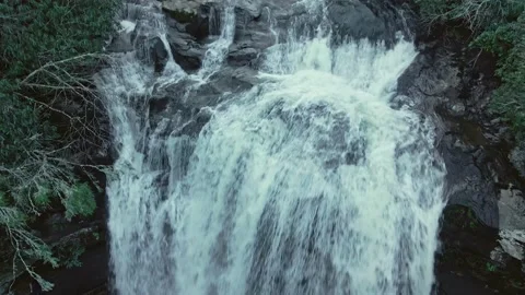 Waterfall Tilt Up Stock Footage 147230729